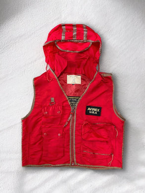 Avirex flight vest jacket (M)